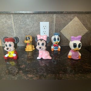 Set of Ceramic Mickey Babies